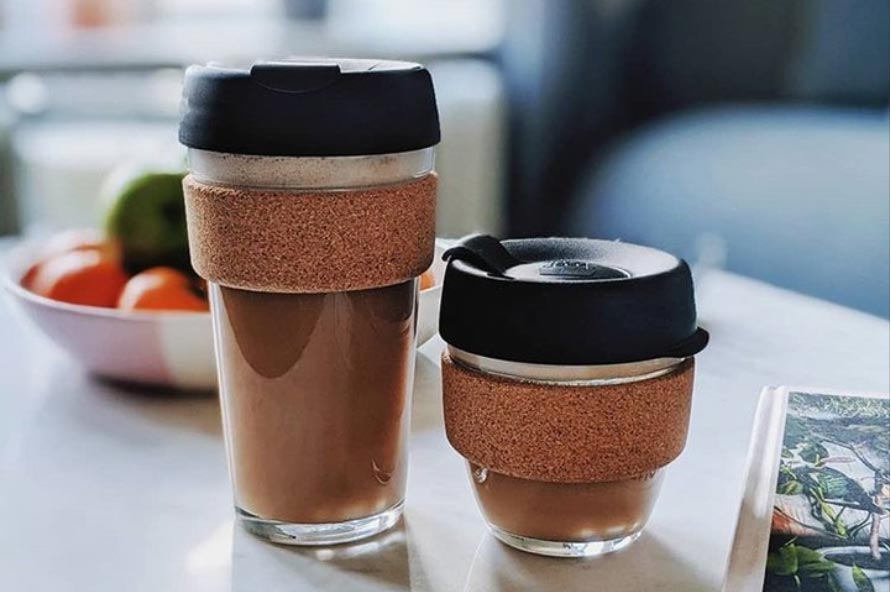 Keep shop cup coffee