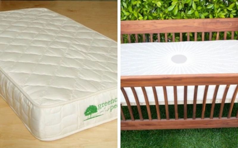 Green Cradle baby mattress