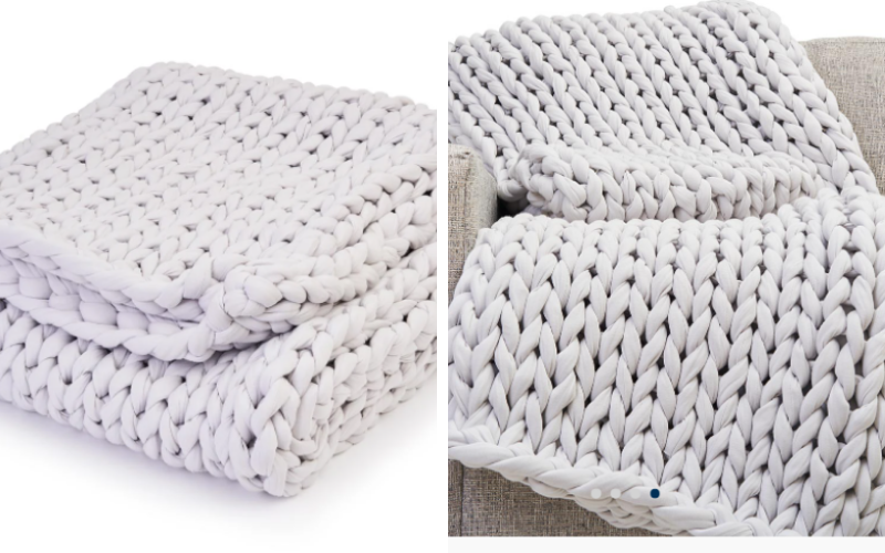 organic cotton throw blanket