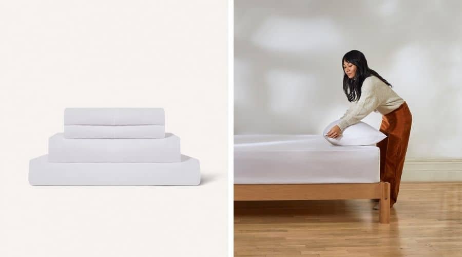 Birch organic cotton sheet sets