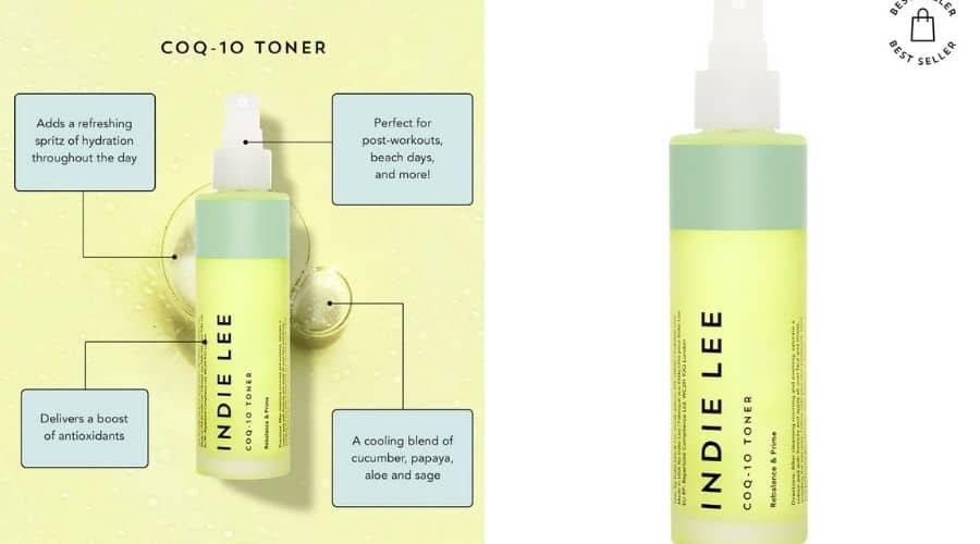 Indie Lee natural face toner