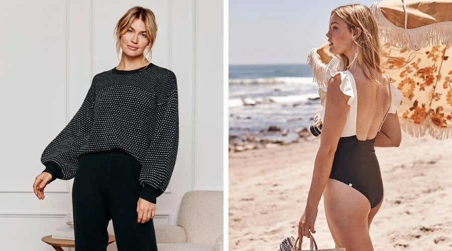 non fast fashion brands Summersalt